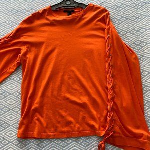 embellished long sleeve shirt